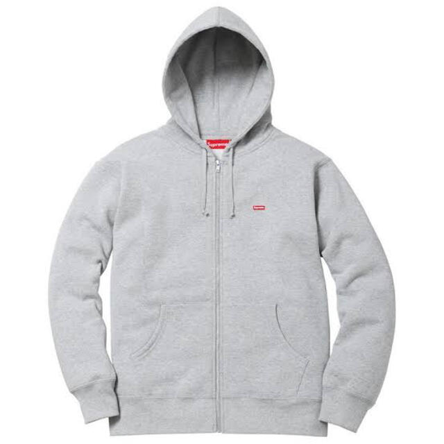 supreme small box zip up sweatshirt