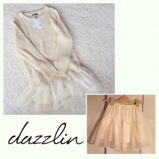 ダズリン(dazzlin)のダズリンニットスカート3点セット(セット/コーデ)