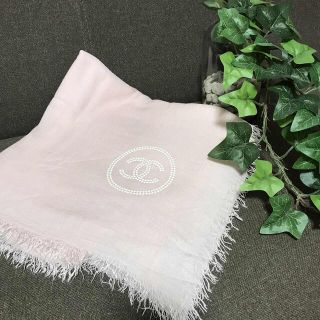 CHANEL 風　　カメリア　カシミアショール　新品未使用