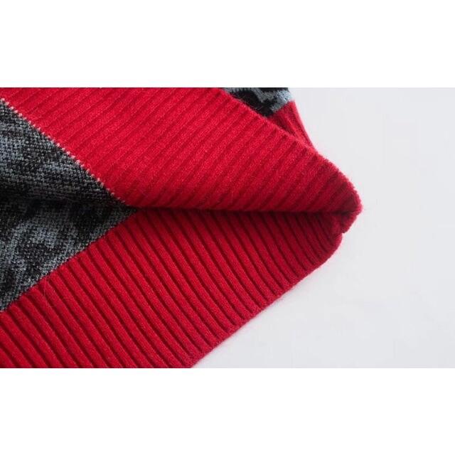 ZARA(ザラ)の🍁11月新作🍠6800◆デザイン 千鳥柄 ニット セーター レディースのトップス(ニット/セーター)の商品写真