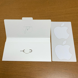 アップル(Apple)のiPhone シール、シムピン、取説ケース(その他)