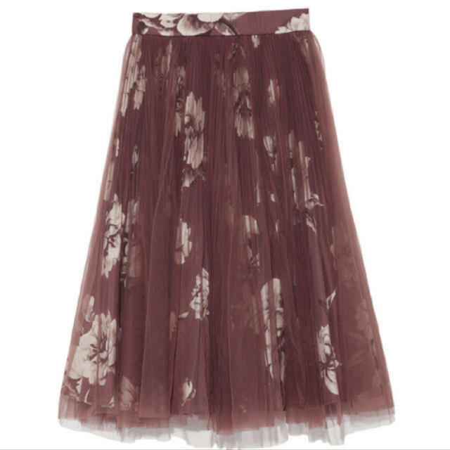 SNIDEL(スナイデル)のsnidel  プリーツチュールスカート レディースのスカート(ロングスカート)の商品写真