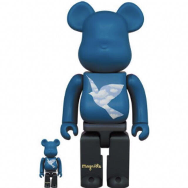 BE@RBRICK René Magritte 100％ & 400％