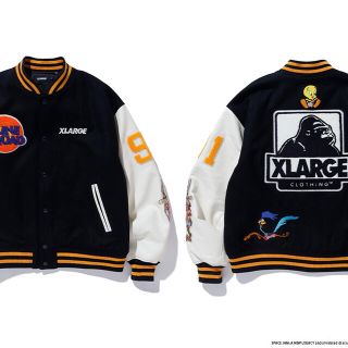 xlarge spacejam コラボ スタジャン-