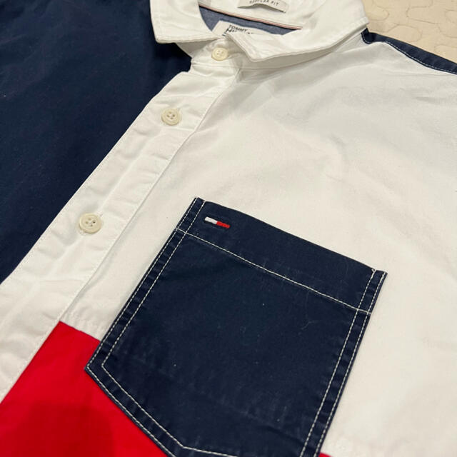 TOMMY HILFIGER(トミーヒルフィガー)のTOMMY HILFIGER DENIM マルチカラーシャツ 長袖 メンズのトップス(シャツ)の商品写真