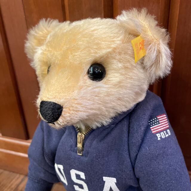 POLO RALPH LAUREN(ポロラルフローレン)のラルフローレン✖️シュタイフ　限定テディベアー エンタメ/ホビーのおもちゃ/ぬいぐるみ(ぬいぐるみ)の商品写真