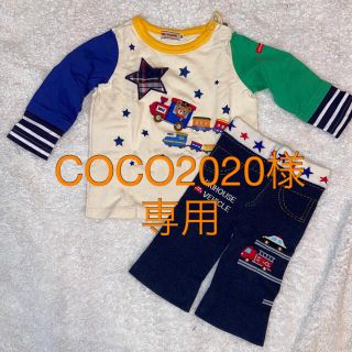 ミキハウス(mikihouse)の⭐︎ミキハウス　サイズ80上下(Ｔシャツ)