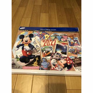 ディズニー(Disney)のディズニーカレンダー　2022 壁掛け☆(カレンダー/スケジュール)