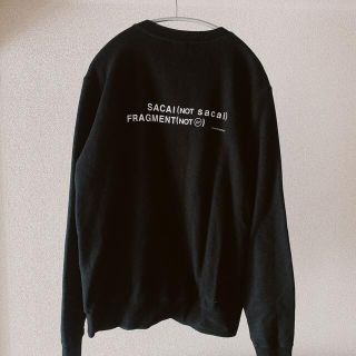 サカイ(sacai)のsacai × fragment スウェット トレーナー(スウェット)