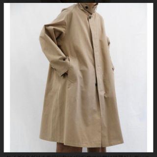 MIN 14aw HOODED COAT size2 NEONSIGN