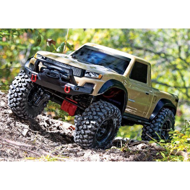 トラクサス　1/10 TRX4　スポーツ　RTR　タン 　塗装済完成品 エンタメ/ホビーのおもちゃ/ぬいぐるみ(ホビーラジコン)の商品写真