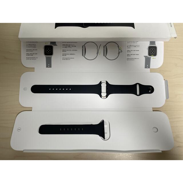 Apple Watch 42/44/45mm用 スポーツバンド ブラック スマホ/家電/カメラのスマホアクセサリー(その他)の商品写真