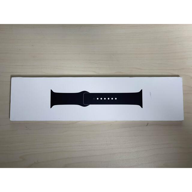 Apple Watch 42/44/45mm用 スポーツバンド ブラック スマホ/家電/カメラのスマホアクセサリー(その他)の商品写真