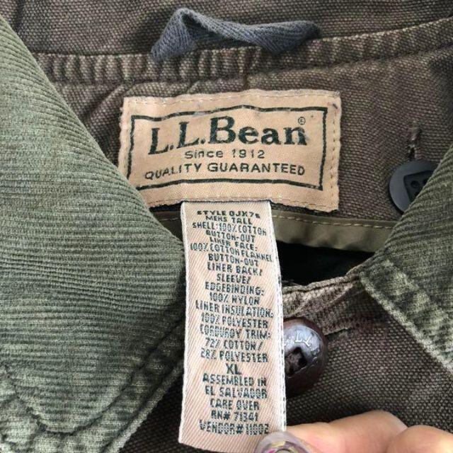 L.L.Bean - 希少 エルエルビーン 襟コーデュロイ ハンティング