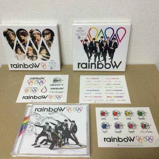 CDrainboW 初回限定盤A＋B＋通常盤 特典ステッカーセット付き