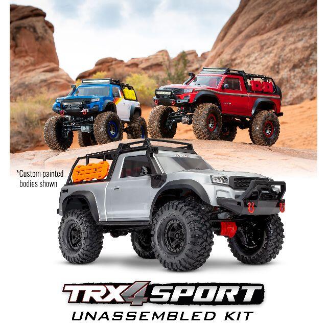 トラクサス　1/10　TRX4　スポーツ　組み立てキット　ロッククローラー エンタメ/ホビーのおもちゃ/ぬいぐるみ(ホビーラジコン)の商品写真