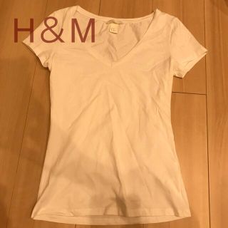 エイチアンドエム(H&M)のH＆M＊VネックTシャツ(Tシャツ/カットソー(半袖/袖なし))