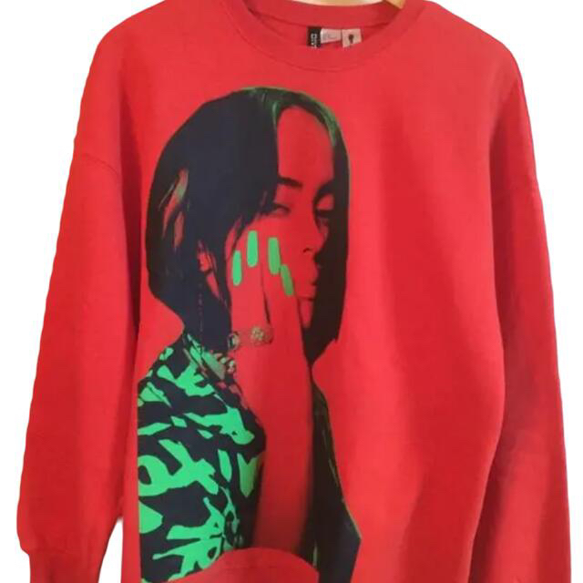 代引不可】 billie eilish HM コラボ スウェット トレーナー cerkafor.com