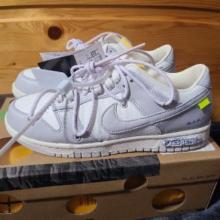 ナイキ(NIKE)のNIKE　DUNK　low　off-white 49 26センチ(スニーカー)