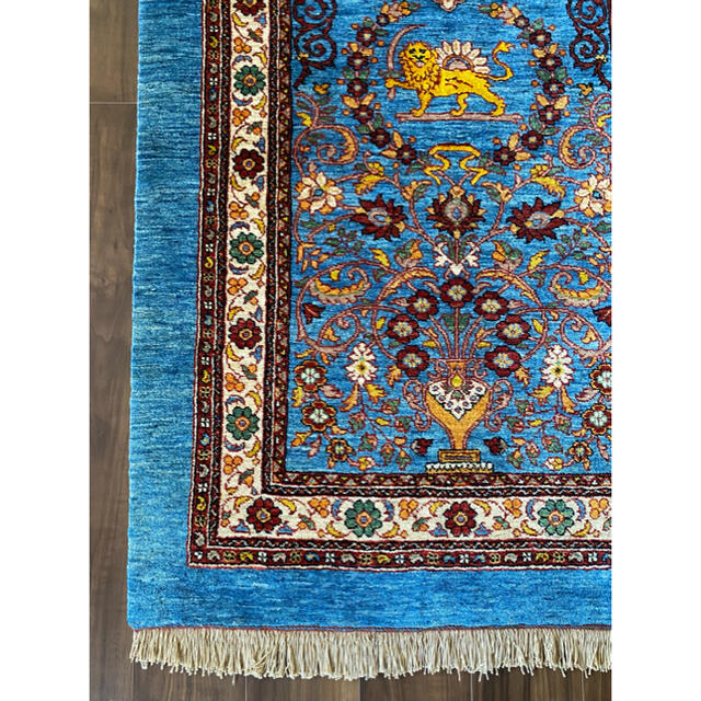 カシュガイ族 手織り絨毯 131×90cm 新製品情報も満載 www.toyotec.com