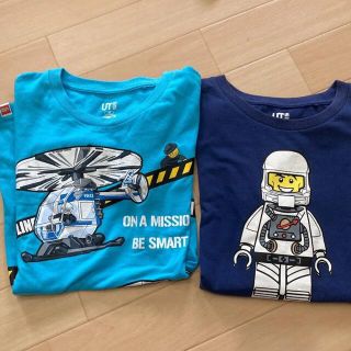 ユニクロ(UNIQLO)のユニクロ  Tシャツ　レゴ　2枚セット(Tシャツ/カットソー)