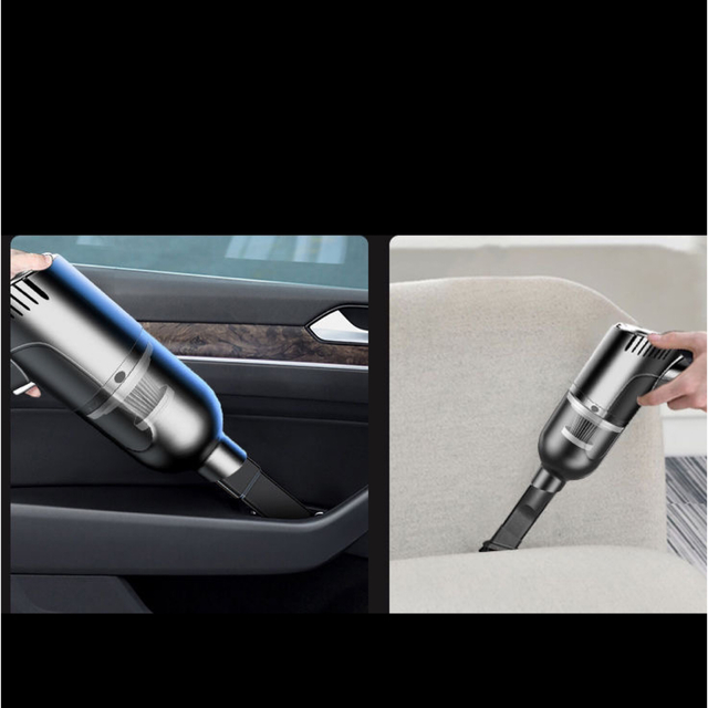 ハンディクリーナー  車載掃除機 コードレス カークリーナー USB充電 車用2 4