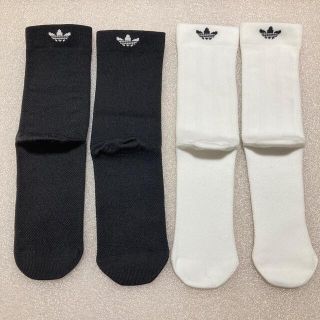 アディダス(adidas)のアディダス　レディース　メッシュソックス 2足組(ソックス)