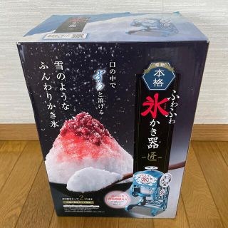 ドウシシャ(ドウシシャ)の電動本格ふわふわ氷かき器(1台)(その他)