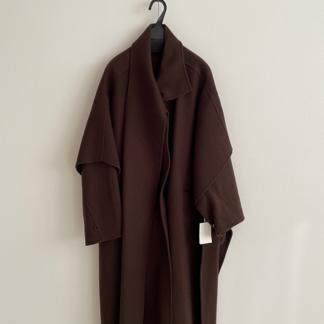 　ローレンlouren doubleface muffler wool coat レディースのジャケット/アウター(ロングコート)の商品写真