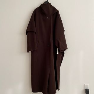 　ローレンlouren doubleface muffler wool coat(ロングコート)