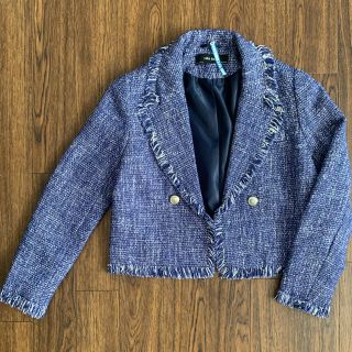 ザラ(ZARA)のZARA ツィードジャケット(テーラードジャケット)