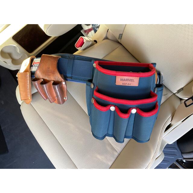 DENSAN腰ベルト形安全帯ベルト(腰あて、工具付) - その他 DENSAN腰ベルト形安全帯ベルト(腰あて、工具付) - その他
