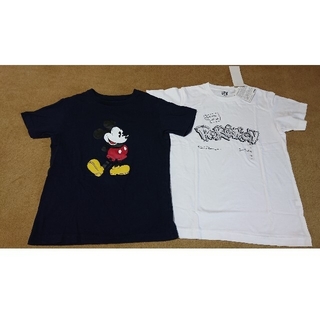 ユニクロ(UNIQLO)のユニクロ Tシャツ 140㎝ 2枚セット(Tシャツ/カットソー)