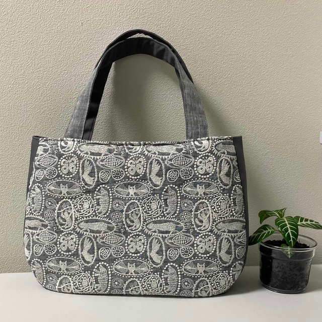 ミナペルホネン ハンドメイド マチ付きトートバッグ ミナペルホネン ハンドメイド マチ付きトートバッグ