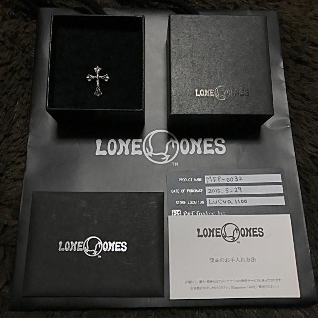 【一部予約販売中】 LONE ONES - ロンワンズ スプレッドイーグル ネックレス