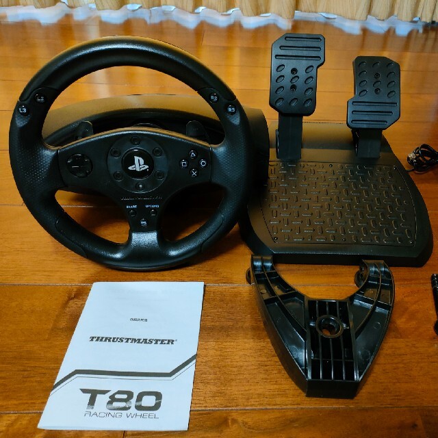 静かなハンコン】PC•PS3•PS4対応 THRUSTMASTER T80 | udaytonp.com.br