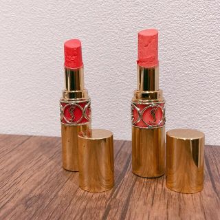 イヴサンローランボーテ(Yves Saint Laurent Beaute)のイヴ・サンローラン ルージュ ヴォリュプテ シャイン No.30 と12 セット(口紅)