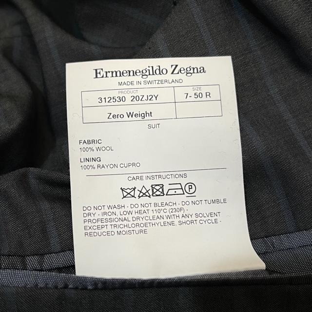 Ermenegildo Zegna(エルメネジルドゼニア)のエルメネジルド ゼニア シングルスーツ - メンズのスーツ(セットアップ)の商品写真