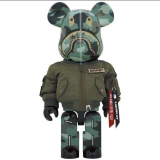 メディコムトイ(MEDICOM TOY)のBE@RBRICK BAPE (R) × ALPHA 1000％(その他)