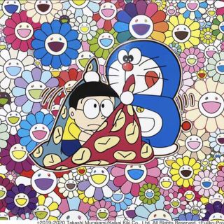 タイムふろしき ポスター 村上隆 ドラえもん(その他)