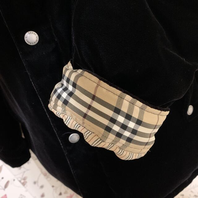 クマパック⇂ BURBERRY Burberry ベロアダウンジャケット Mサイズの ...