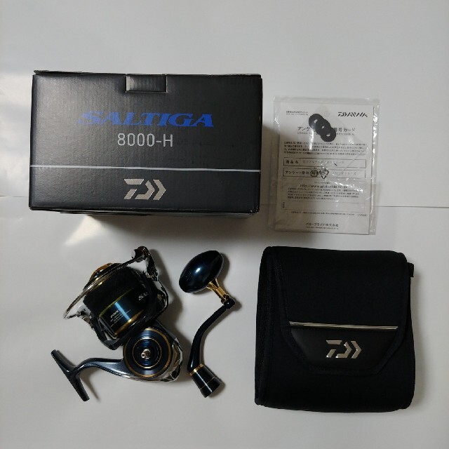 ◆最終価格です!!◆ダイワ (DAIWA)　20ソルティガ 8000H◆ライン付