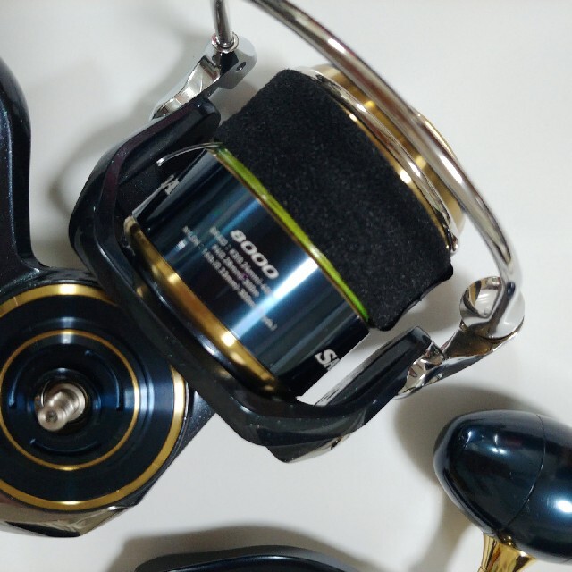 ◆最終価格です!!◆ダイワ (DAIWA)　20ソルティガ 8000H◆ライン付 2