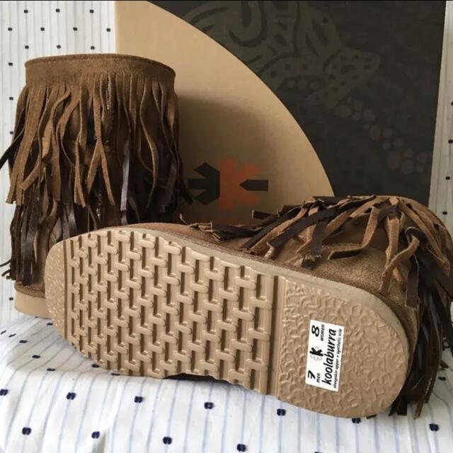 UGG(アグ)のkoolaburraクーラブラ OG限定ダブルフリンジムートンブーツ US8 レディースの靴/シューズ(ブーツ)の商品写真