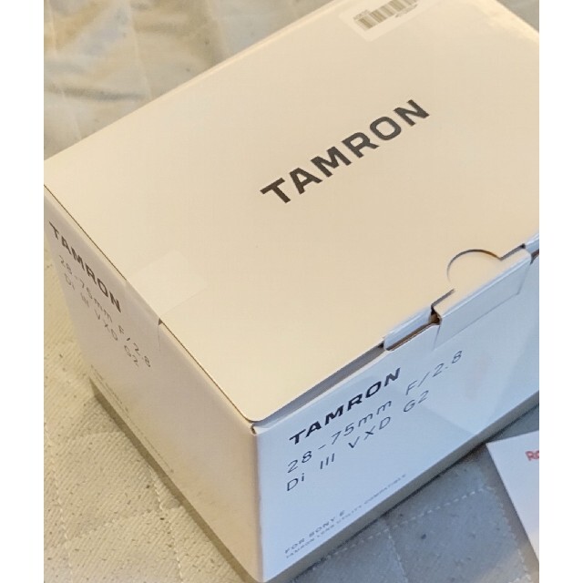 TAMRON(タムロン)のTamron 28-75mm F/2.8  G2 A063 Sony ソニー スマホ/家電/カメラのカメラ(レンズ(ズーム))の商品写真