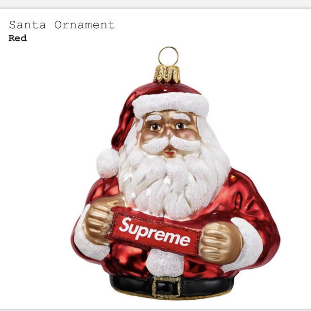 Supreme Santa Ornament シュプリーム サンタ