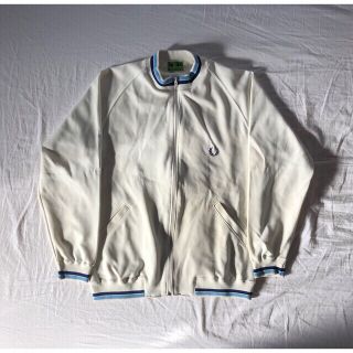 フレッドペリー(FRED PERRY)の【FRED PERRY 80s】希少　トラックジャケット　ジャージ　白(ジャージ)