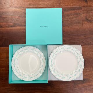 ティファニー(Tiffany & Co.)のティファニー　ウィートリーフ　デザートプレート　2枚(食器)