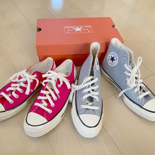 コンバース(CONVERSE)のconverse chuck taylor ct70 hi wolfgrey24(スニーカー)