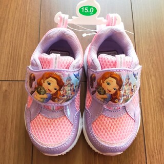 ディズニー(Disney)の新品★プリンセス★ソフィア★靴★スニーカー★15cm(スニーカー)